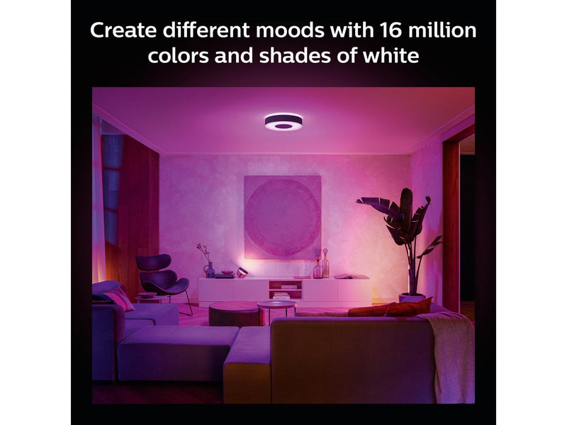 Philips Hue Infuse Large Ceilling Plafond Light - Black