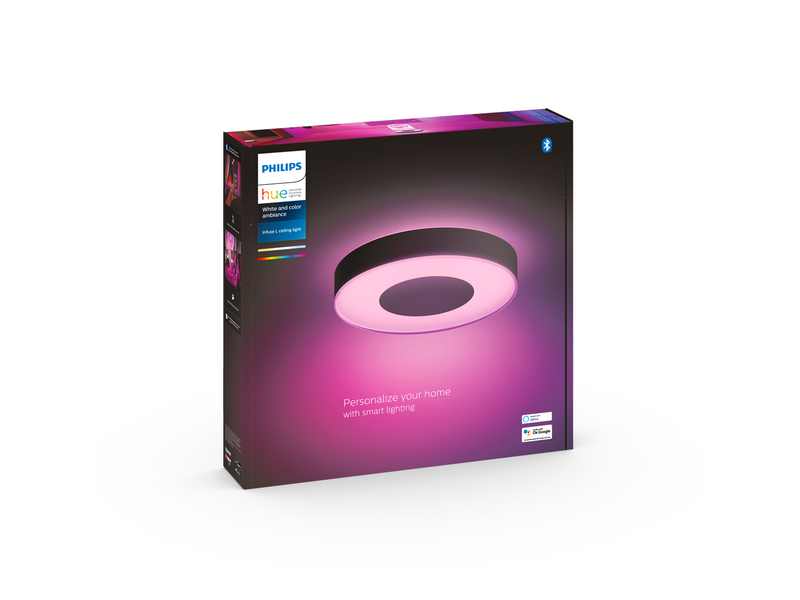 Philips Hue Infuse Large Ceilling Plafond Light - Black