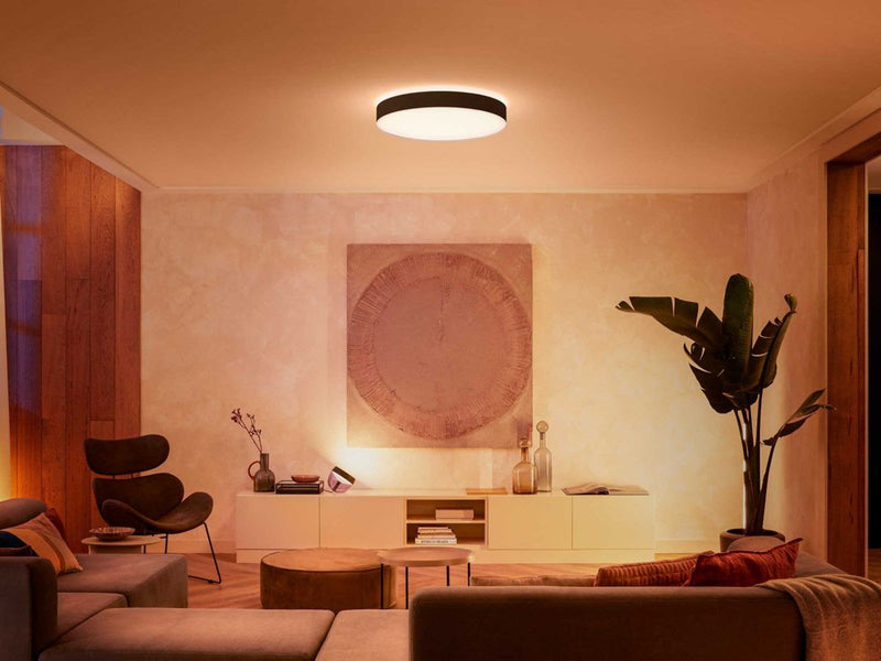 Philips Hue Enrave, extra große Deckenleuchte (Schwarz)