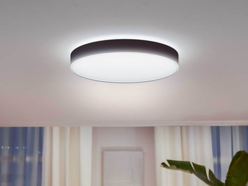 Philips Hue Enrave, extra große Deckenleuchte (Schwarz)