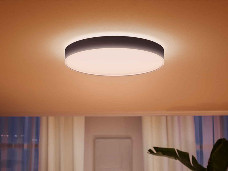 Philips Hue Enrave, extra große Deckenleuchte (Schwarz)