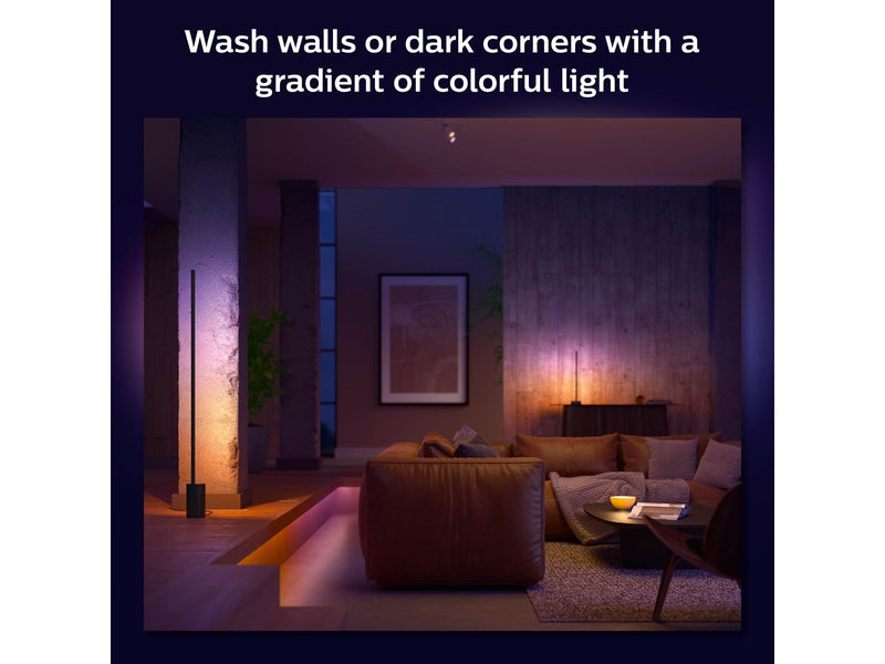Philips Hue Gradient Signe Multicolor Floor Lamp - Back