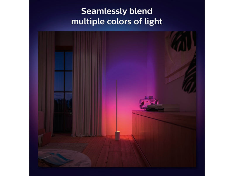 Philips Hue Gradient Signe Multicolor Floor Lamp - White