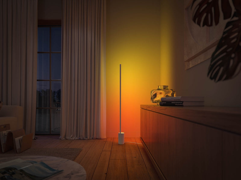 Philips Hue Gradient Signe Multicolor Floor Lamp - White