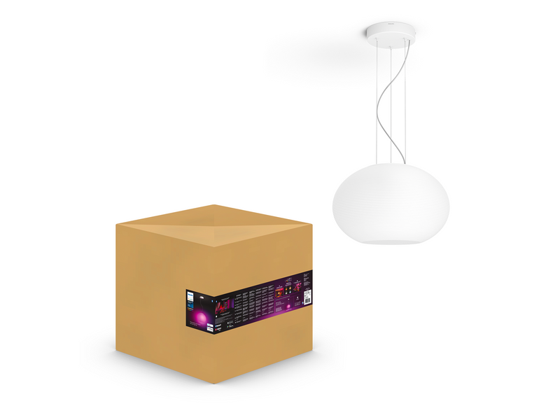 Philips Hue Flourish Ceiling Pendant Light - White