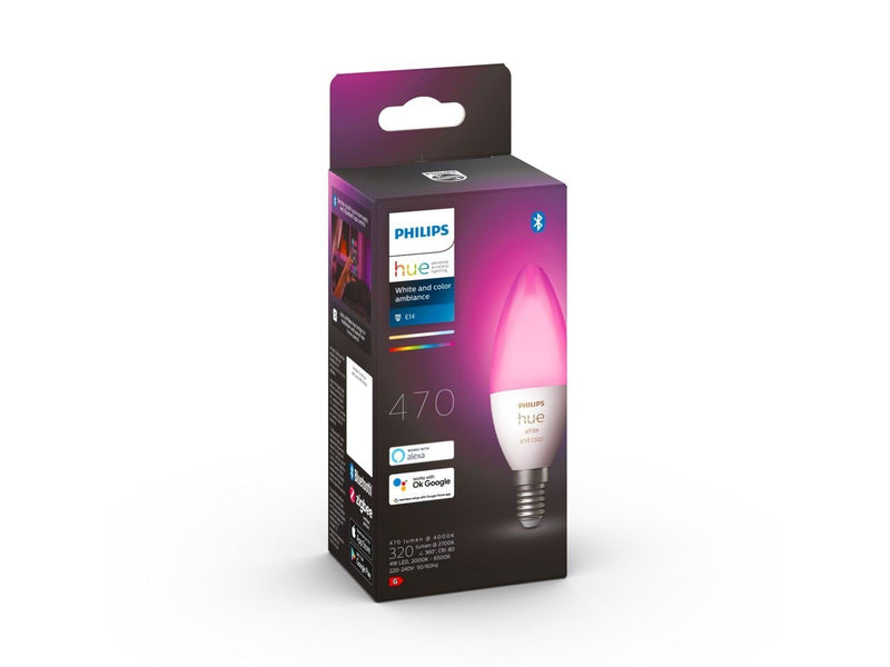 Philips Hue Color E14 B39 Candle Light - 1-pack
