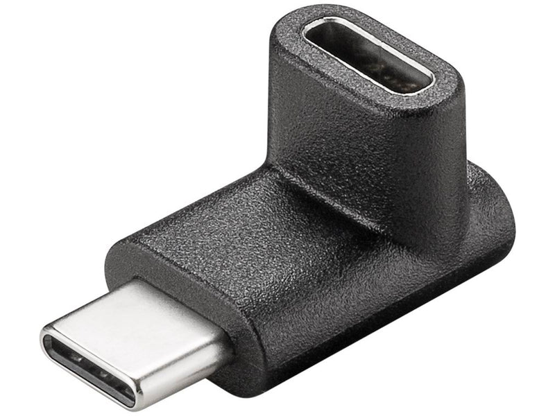 Pro USB-C to USB-C - adapter 90° - black