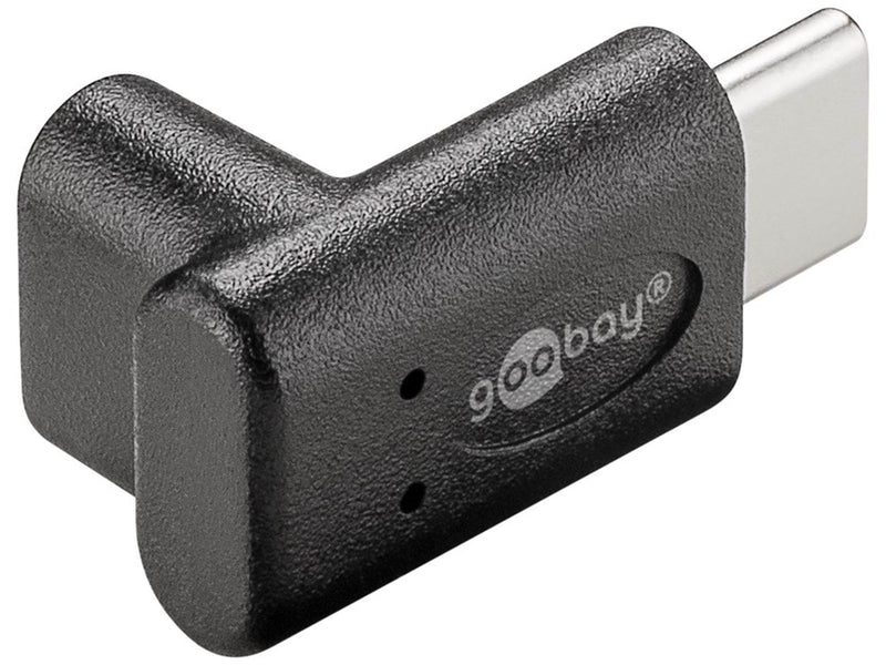 Pro USB-C to USB-C - adapter 90° - black