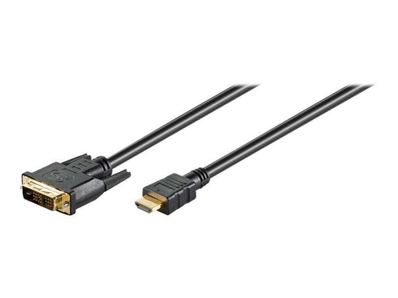 Pro HDMI - DVI-D - Display Kabel - 1.5m - Schwarz