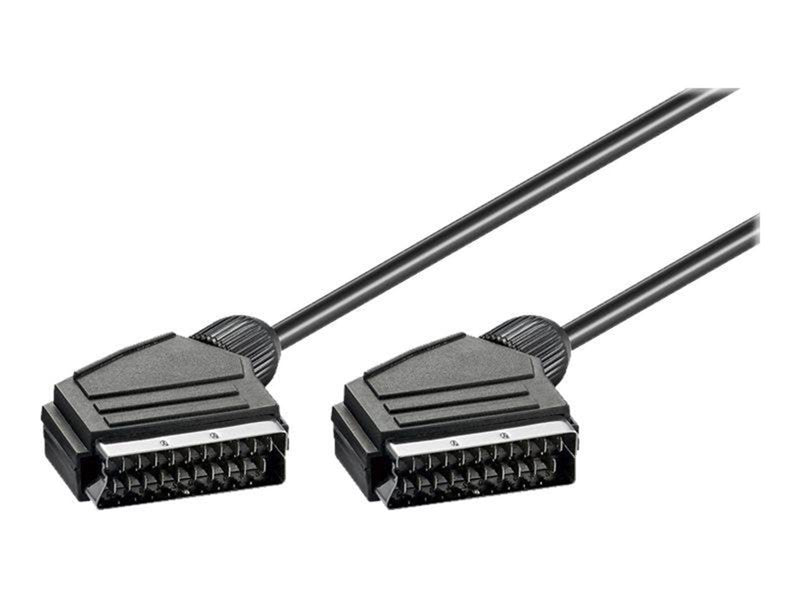Pro Scart connection cable nickel plated ø 7 mm