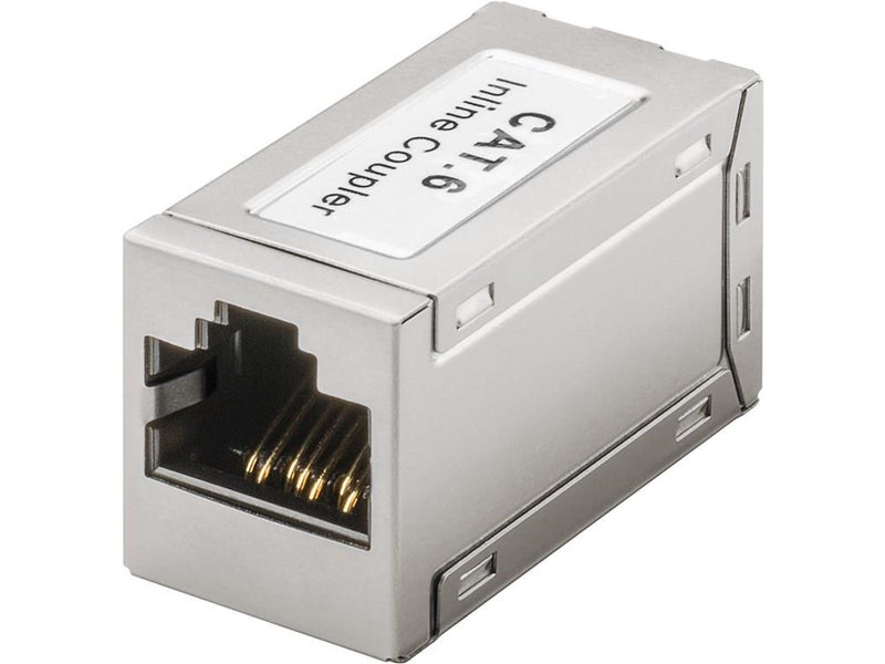 Pro RJ45 Modular coupler CAT 6 - Silber