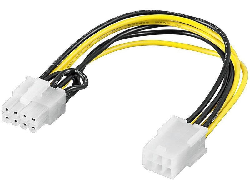 Pro Power cable/adapter for PC graphics card PCI-E/PCI Express 6-pin to 8-pin