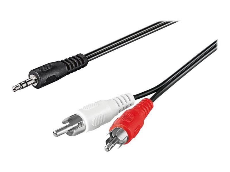 Pro Audio cable AUX adapter 3.5 mm male to stereo RCA