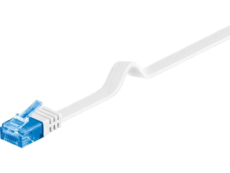 Pro CAT 6A U/UTP flat - Weiß - 1 meter