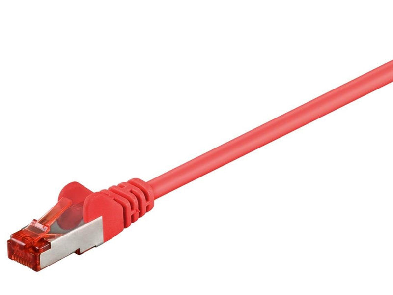 Pro CAT 6 patch cable S/FTP (PiMF) red - Rot - 1 meter