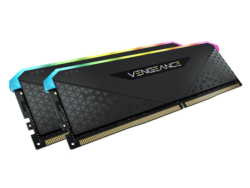 Corsair Vengeance RGB RS DDR4-3600 - 64GB - CL18 - Dual Channel (2 pcs) - AMD Optimized - Schwarz mit RGB
