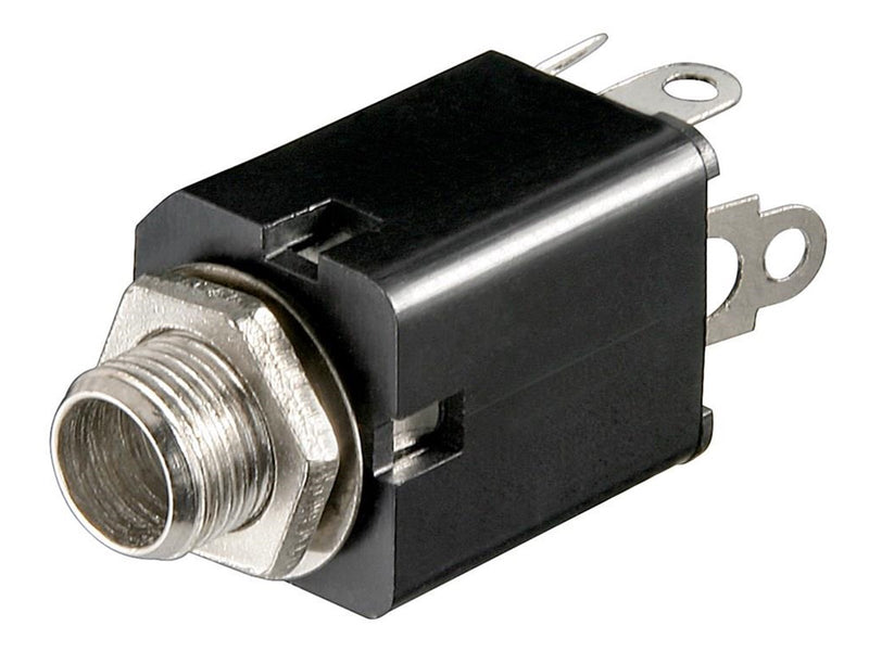 Pro Jack chassis socket - 6.35 mm - stereo
