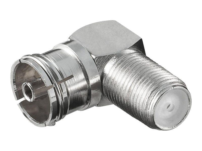 Pro Angle adapter: F female  Coaxial female 90°