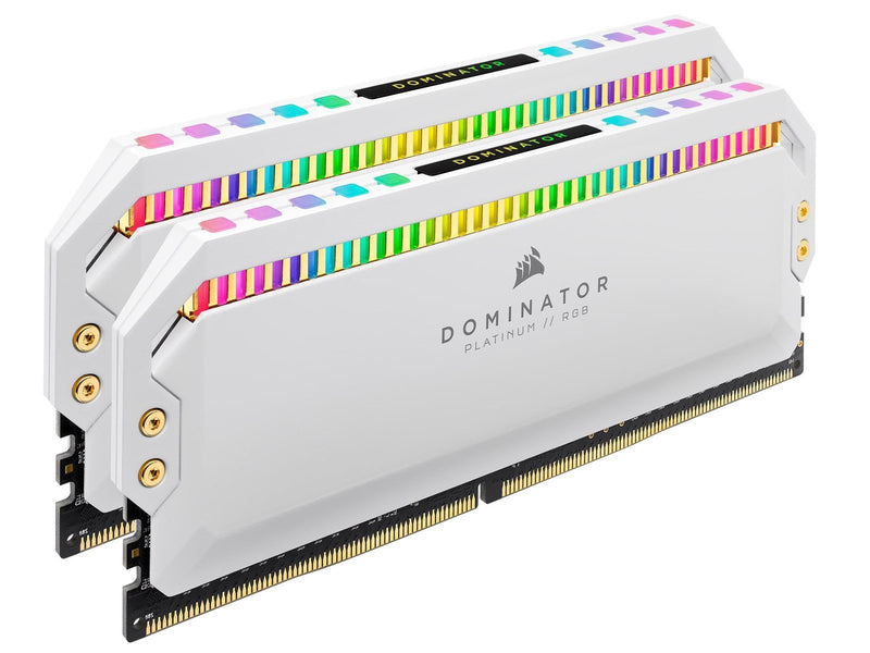Corsair Dominator Platinum RGB DDR4-3200 - 32GB - CL16 - Dual Channel (2 pcs) - Intel XMP - Weiß mit RGB