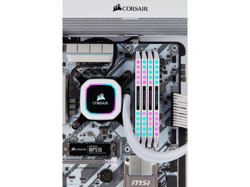 Corsair Dominator Platinum RGB DDR4-3200 - 32GB - CL16 - Dual Channel (2 pcs) - Intel XMP - Weiß mit RGB