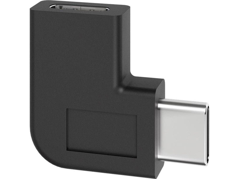 Pro USB-C to USB-C - adapter 90° - black