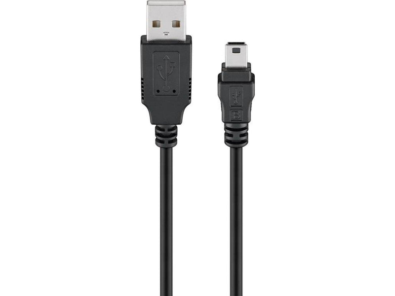 Pro USB-A - USB Mini-B (5-pin) - 1m - Schwarz