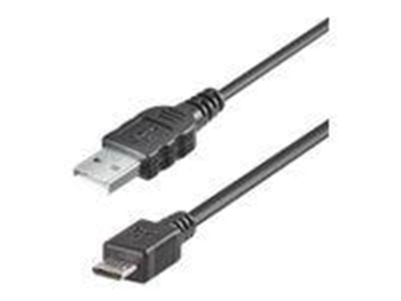 Pro USB-A - USB Micro-B - 1m - Schwarz