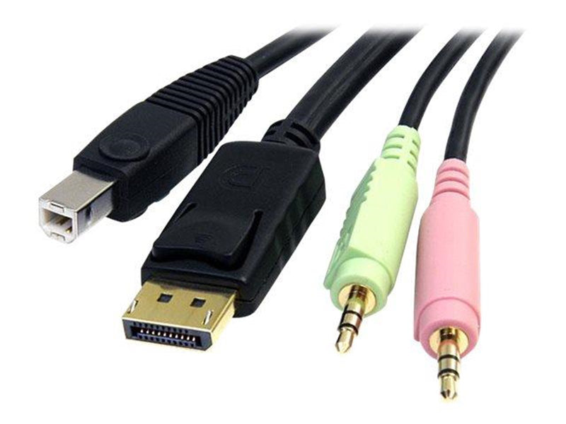 StarTech.com 4-in-1 USB DisplayPort KVM