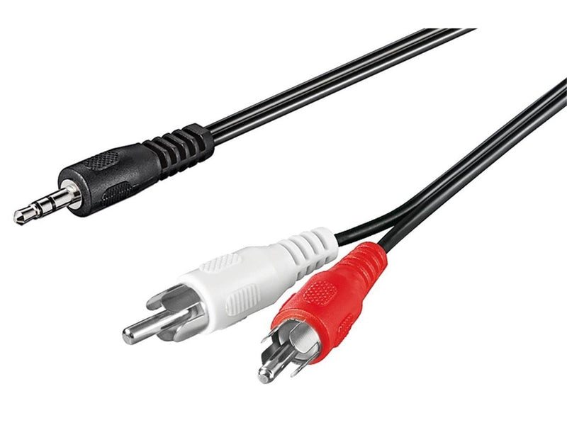 Pro Audio cable AUX adapter 3.5 mm male to stereo RCA male