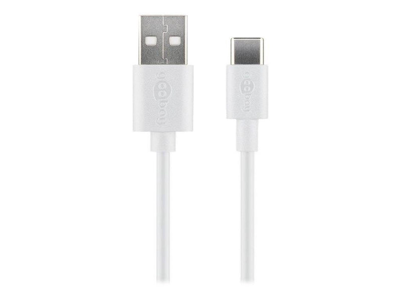 Pro USB-A - USB-C - 2m - Weiß