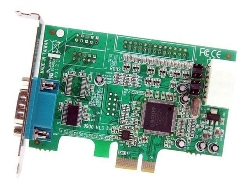StarTech.com 1 Port Low Profile Native RS232 PCI Express Serial Card mit 16550 UART