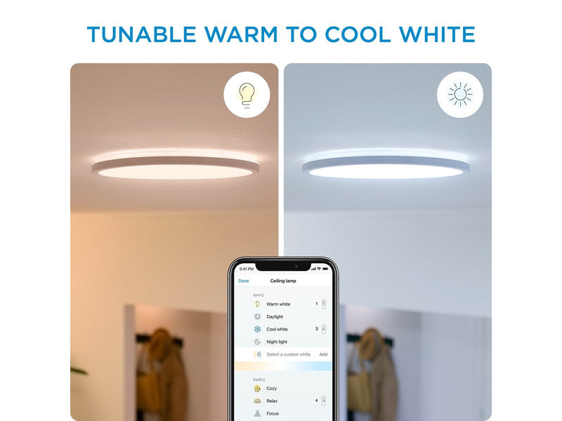 WiZ SuperSlim Deckenlampe 16W