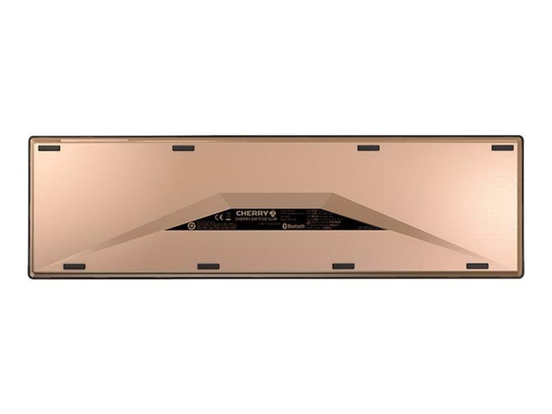 Cherry DW 9000 SLIM - Tastatur & Maus Set - Deutsch - Gold
