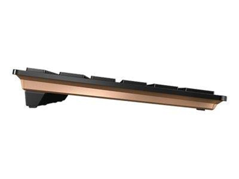 Cherry DW 9000 SLIM - Tastatur & Maus Set - Deutsch - Gold
