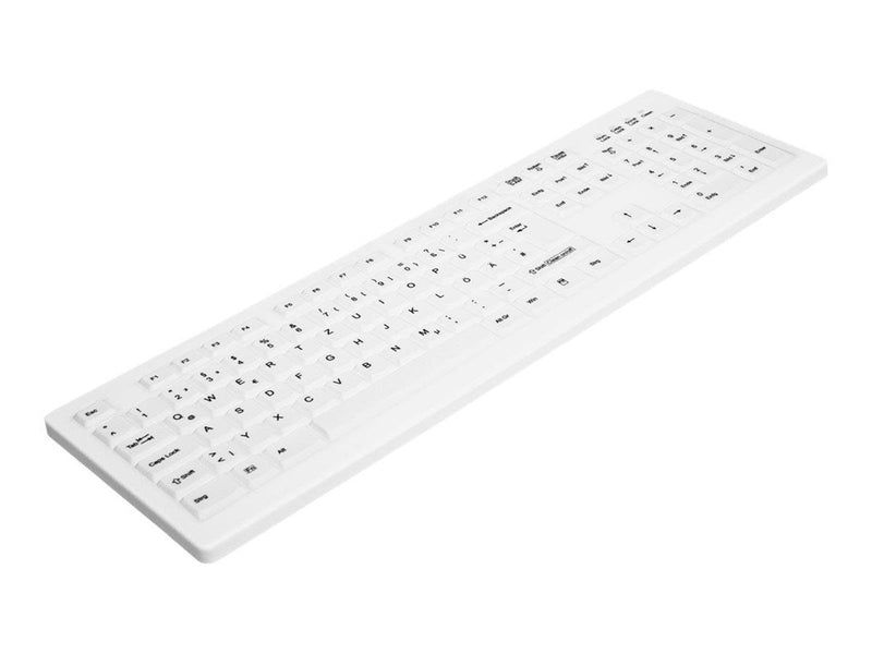 Cherry Active Key AK-C8100F - keyboard - German - white - Tastaturen - Deutsch - Weiss