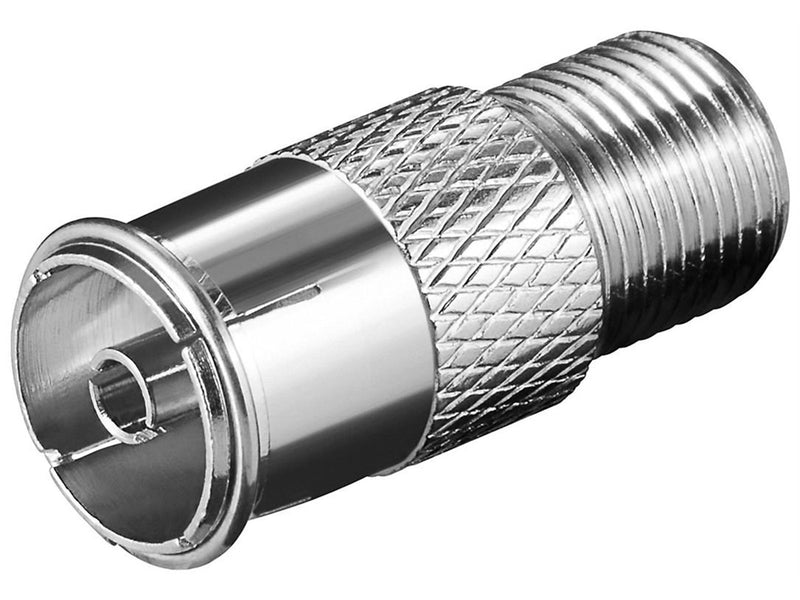 Pro F-adapter: F female  Coaxial female