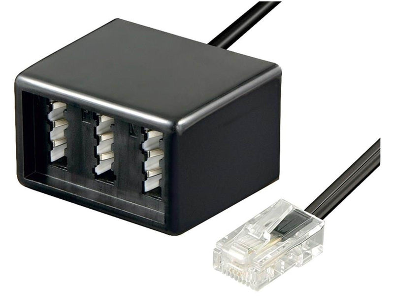 Pro TAE adapter - Schwarz - 0.2 meter