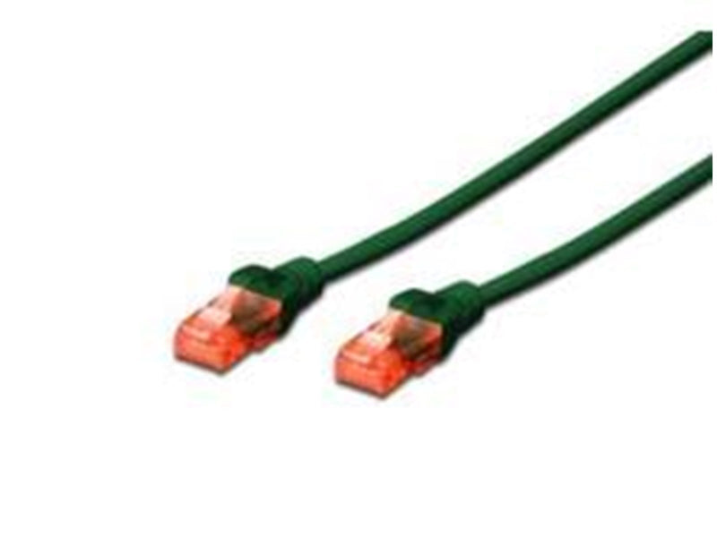 DIGITUS CAT 5e patch cable U/UTP yellow - Gelb - 0.5 meter