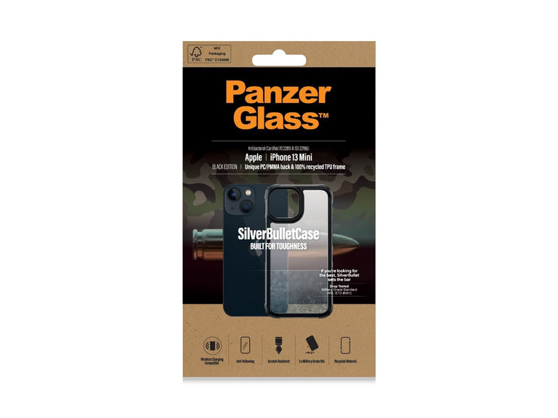 PanzerGlass SilverBullet ClearCase Apple iPhone 13 Mini | Black