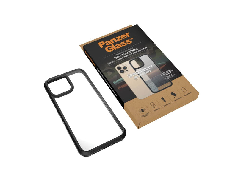 PanzerGlass SilverBullet ClearCase Apple iPhone 13 Pro Max | Black