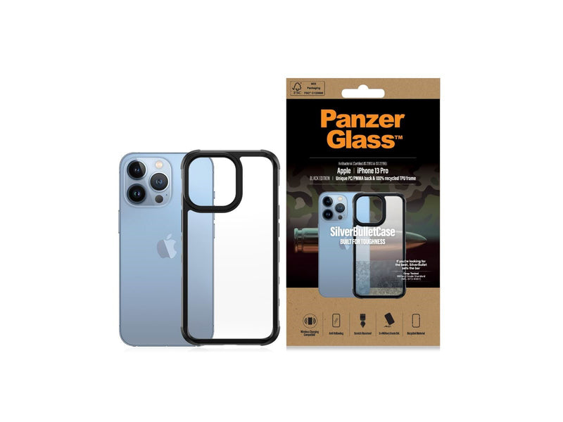 PanzerGlass SilverBullet ClearCase Apple iPhone 13 Pro | Black