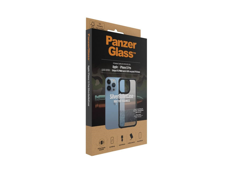 PanzerGlass SilverBullet ClearCase Apple iPhone 13 Pro | Black