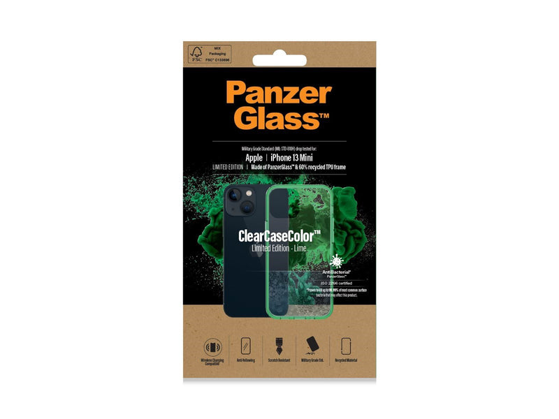 PanzerGlass ClearCaseColor™ Apple iPhone 13 Mini - Lime