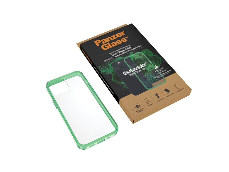 PanzerGlass ClearCaseColor™ Apple iPhone 13 Mini - Lime