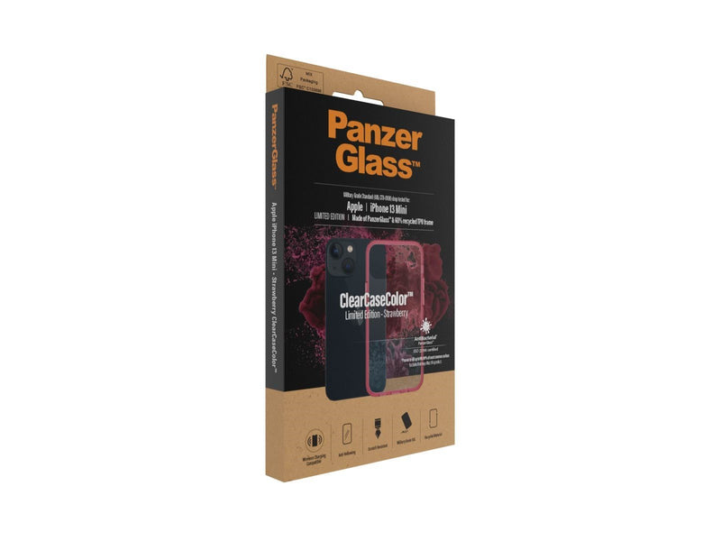 PanzerGlass ClearCaseColor™ Apple iPhone 13 Mini - Strawberry
