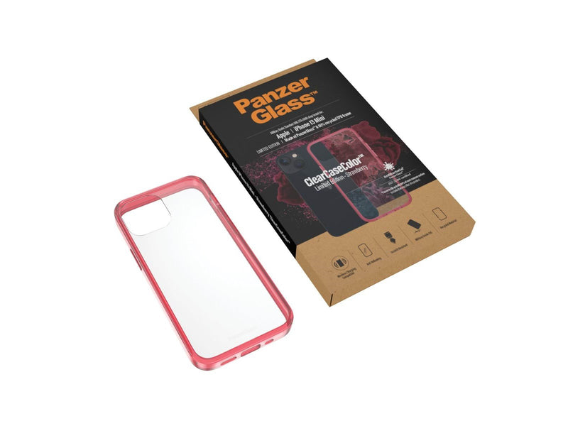 PanzerGlass ClearCaseColor™ Apple iPhone 13 Mini - Strawberry