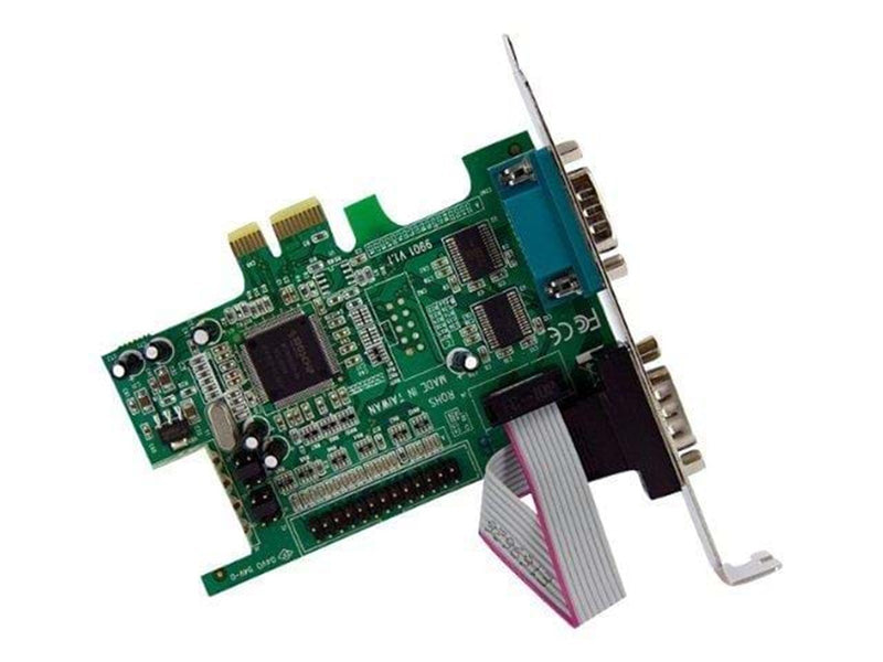 StarTech.com 2S1P Native PCI Express Parallel Serial Combo Card mit 16550 UART