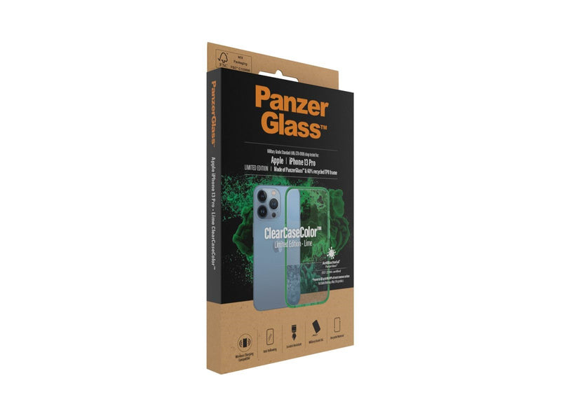 PanzerGlass ClearCaseColor™ Apple iPhone 13 Pro - Lime