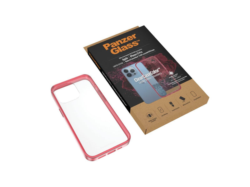 PanzerGlass ClearCaseColor™ Apple iPhone 13 Pro - Strawberry