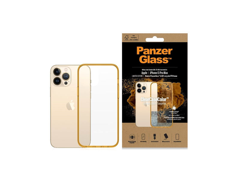 PanzerGlass ClearCaseColor™ Apple iPhone 13 Pro Max - Tangerine